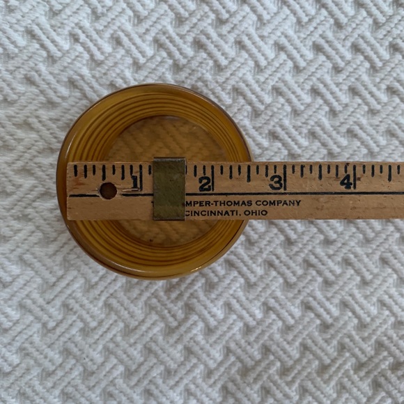 ❤️Tiger Stripe Wide Bangle - Picture 3 of 4